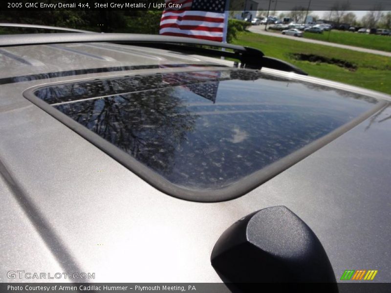 Steel Grey Metallic / Light Gray 2005 GMC Envoy Denali 4x4