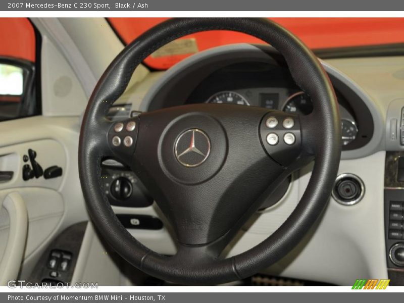 Black / Ash 2007 Mercedes-Benz C 230 Sport