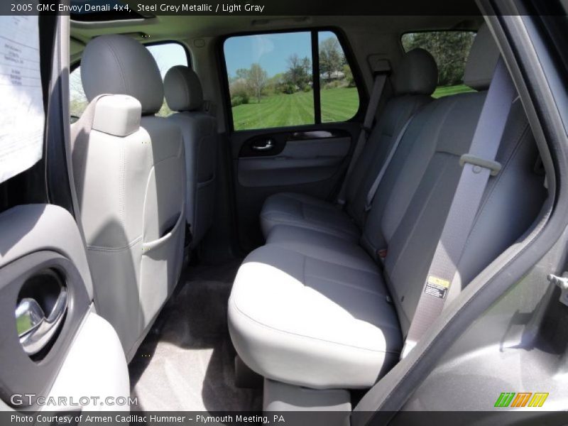 Steel Grey Metallic / Light Gray 2005 GMC Envoy Denali 4x4