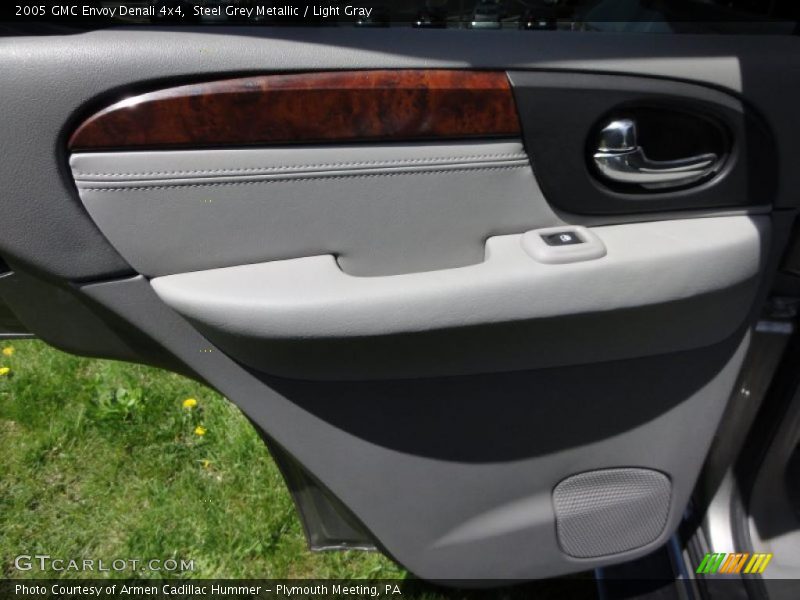 Steel Grey Metallic / Light Gray 2005 GMC Envoy Denali 4x4