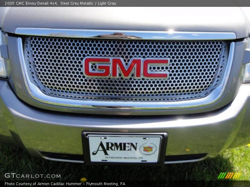Steel Grey Metallic / Light Gray 2005 GMC Envoy Denali 4x4