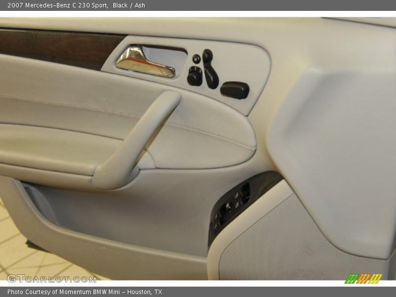 Black / Ash 2007 Mercedes-Benz C 230 Sport