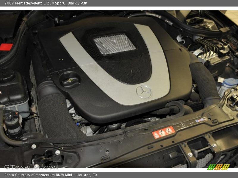 Black / Ash 2007 Mercedes-Benz C 230 Sport