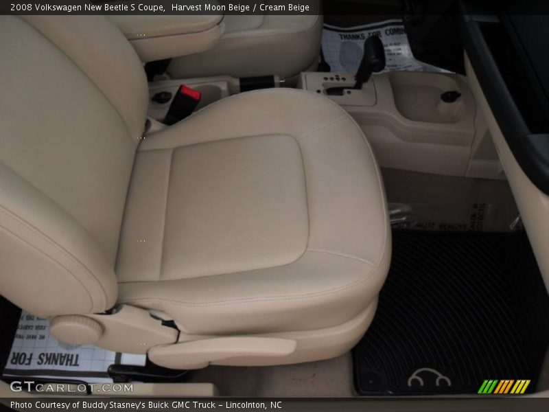 Harvest Moon Beige / Cream Beige 2008 Volkswagen New Beetle S Coupe