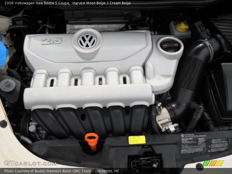  2008 New Beetle S Coupe Engine - 2.5L DOHC 20V 5 Cylinder