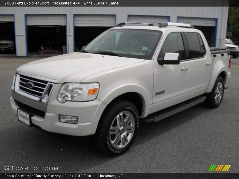 White Suede / Camel 2008 Ford Explorer Sport Trac Limited 4x4