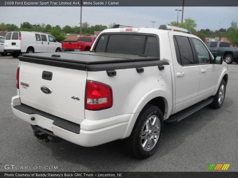 White Suede / Camel 2008 Ford Explorer Sport Trac Limited 4x4