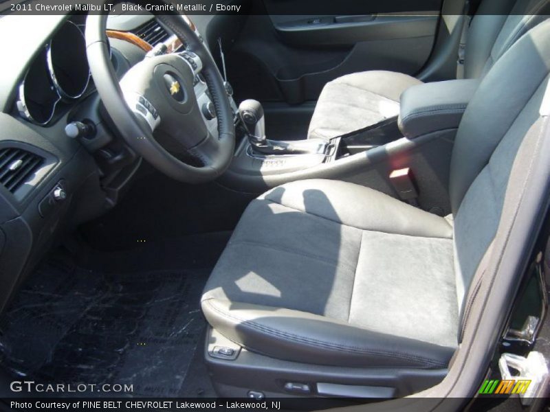 Black Granite Metallic / Ebony 2011 Chevrolet Malibu LT