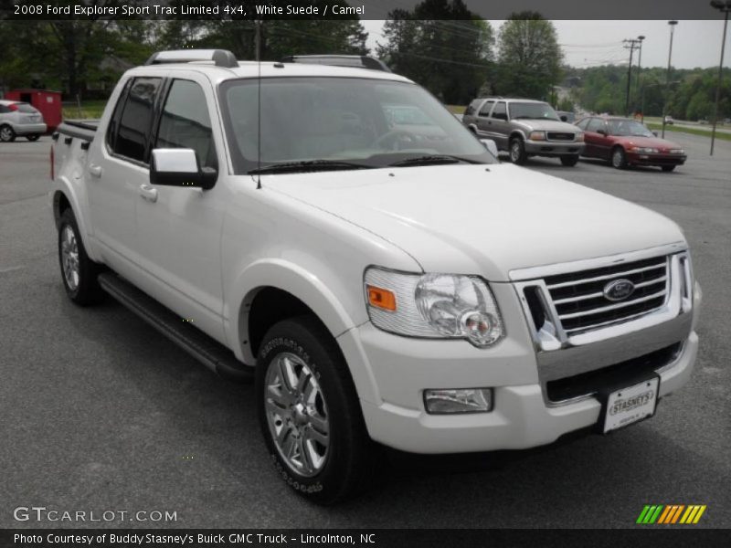 White Suede / Camel 2008 Ford Explorer Sport Trac Limited 4x4