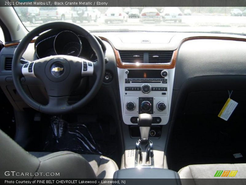 Black Granite Metallic / Ebony 2011 Chevrolet Malibu LT