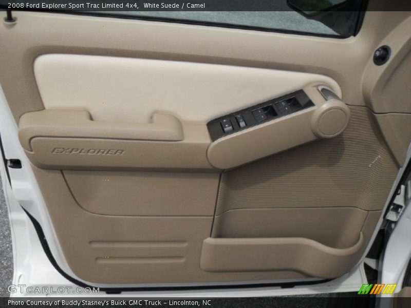 White Suede / Camel 2008 Ford Explorer Sport Trac Limited 4x4