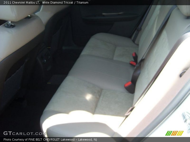 White Diamond Tricoat / Titanium 2011 Chevrolet Malibu LT
