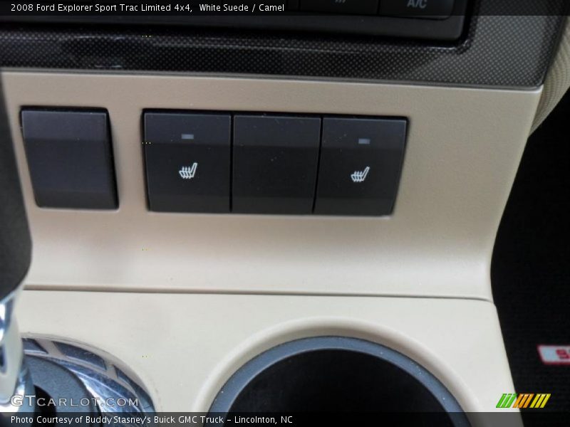 White Suede / Camel 2008 Ford Explorer Sport Trac Limited 4x4
