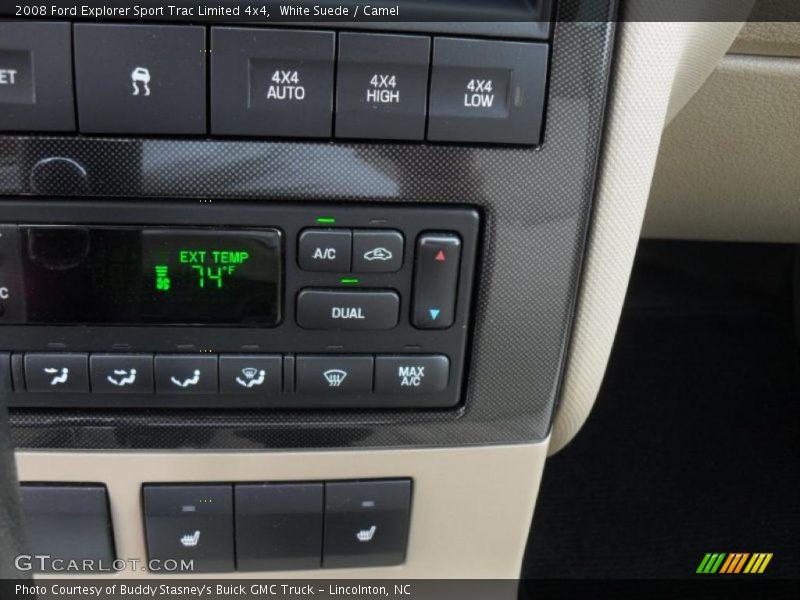 White Suede / Camel 2008 Ford Explorer Sport Trac Limited 4x4
