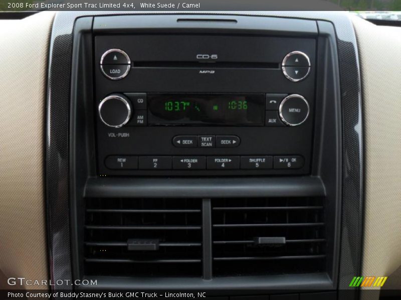 White Suede / Camel 2008 Ford Explorer Sport Trac Limited 4x4