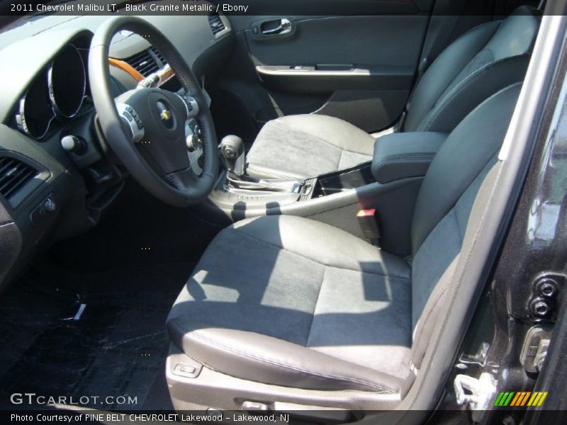 Black Granite Metallic / Ebony 2011 Chevrolet Malibu LT