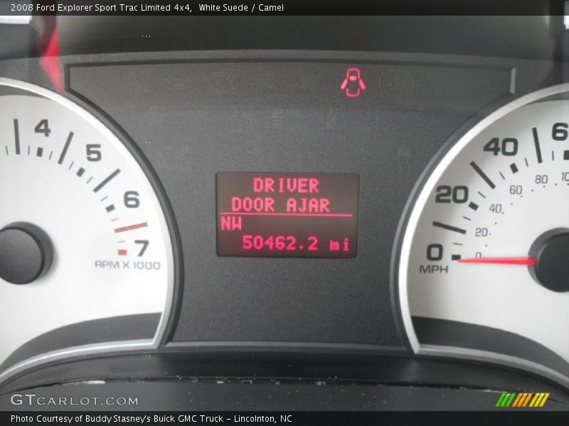 White Suede / Camel 2008 Ford Explorer Sport Trac Limited 4x4