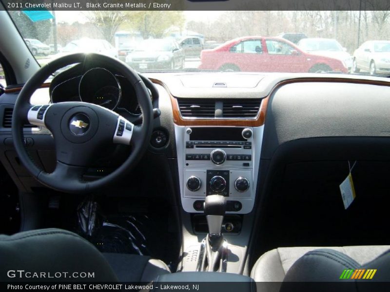 Black Granite Metallic / Ebony 2011 Chevrolet Malibu LT