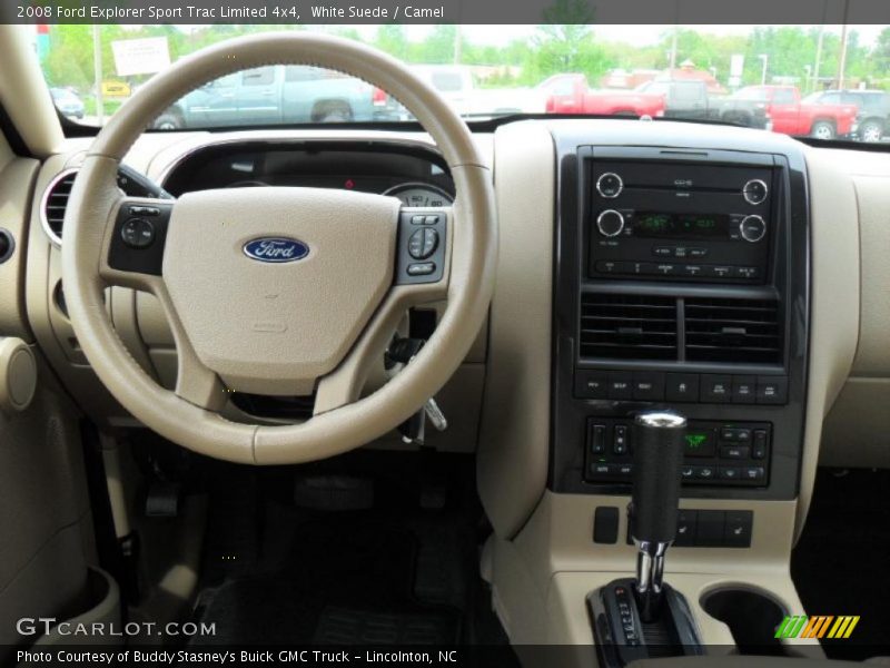 White Suede / Camel 2008 Ford Explorer Sport Trac Limited 4x4