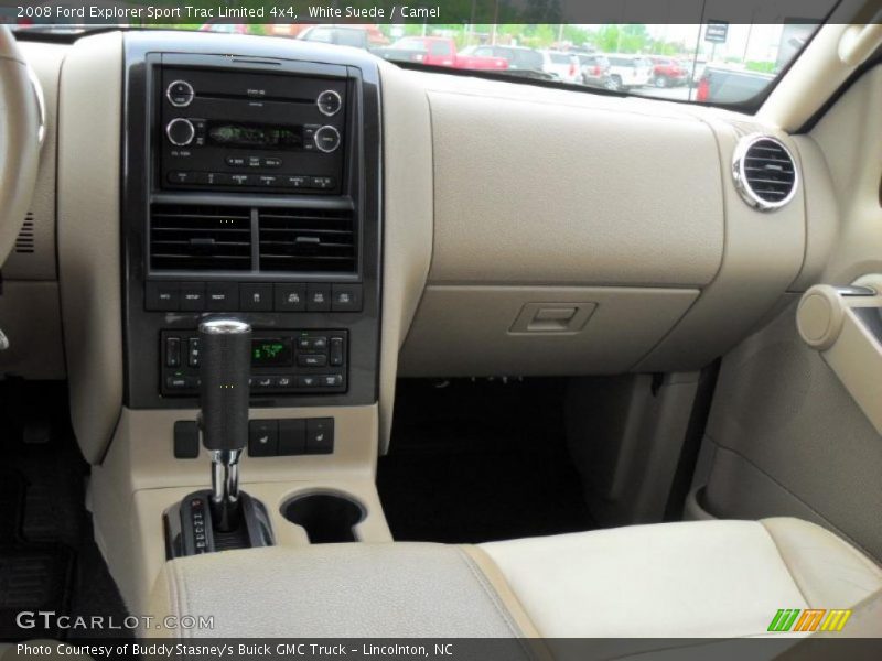 White Suede / Camel 2008 Ford Explorer Sport Trac Limited 4x4