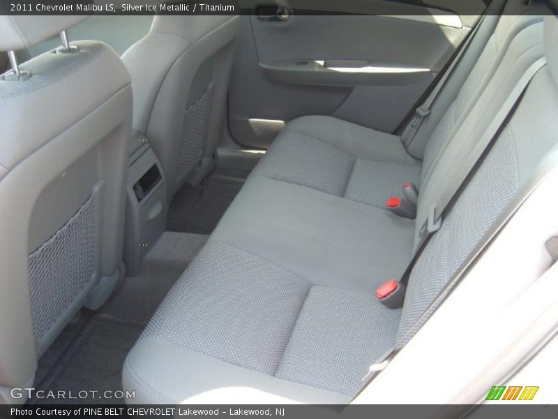 Silver Ice Metallic / Titanium 2011 Chevrolet Malibu LS