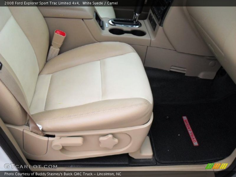 White Suede / Camel 2008 Ford Explorer Sport Trac Limited 4x4