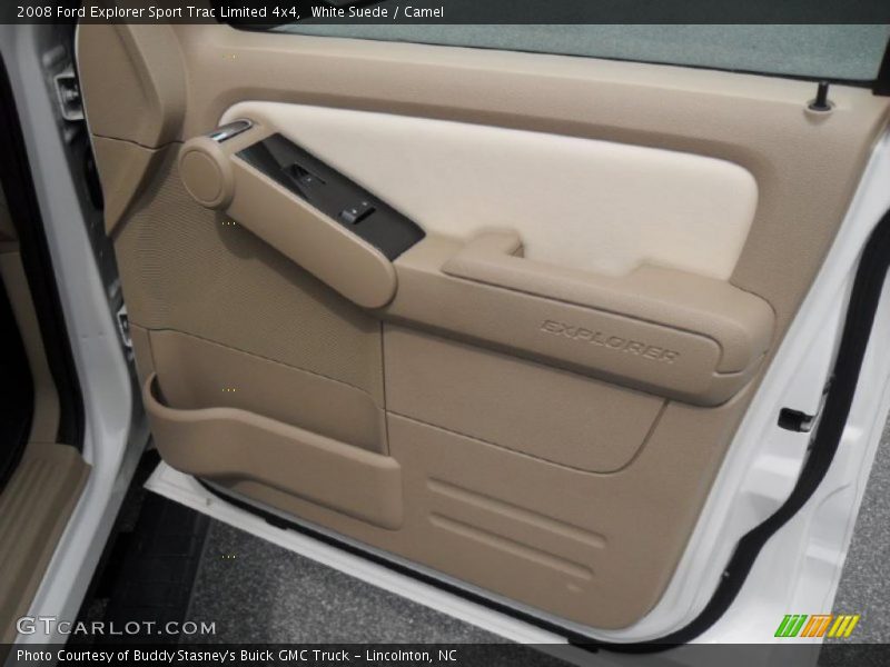 White Suede / Camel 2008 Ford Explorer Sport Trac Limited 4x4