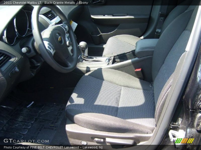 Black Granite Metallic / Ebony 2011 Chevrolet Malibu LT