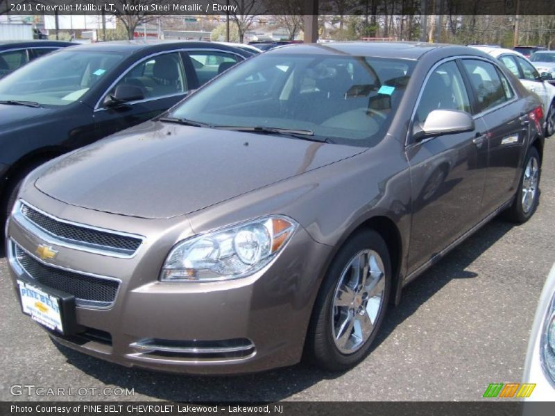 Mocha Steel Metallic / Ebony 2011 Chevrolet Malibu LT