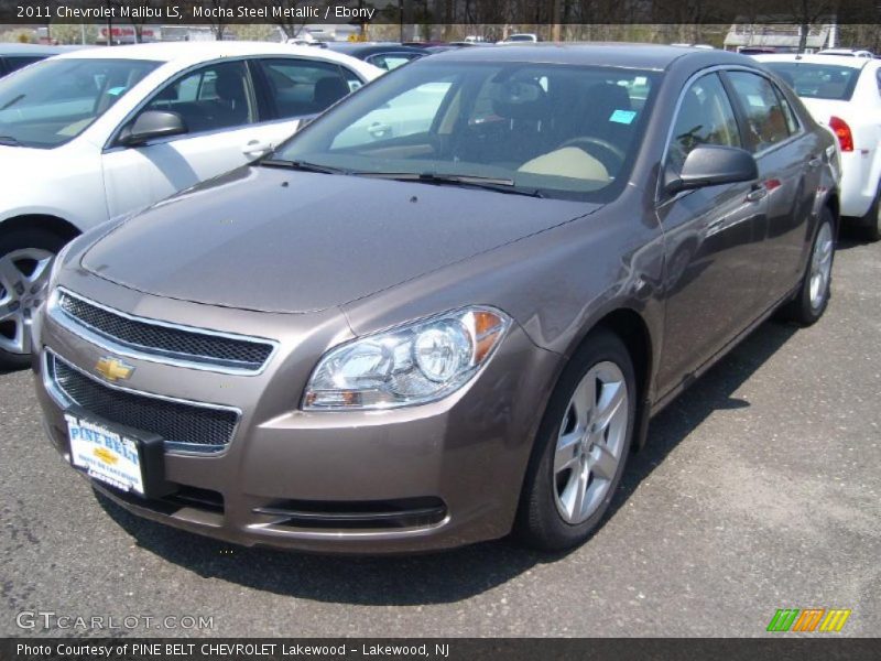 Mocha Steel Metallic / Ebony 2011 Chevrolet Malibu LS
