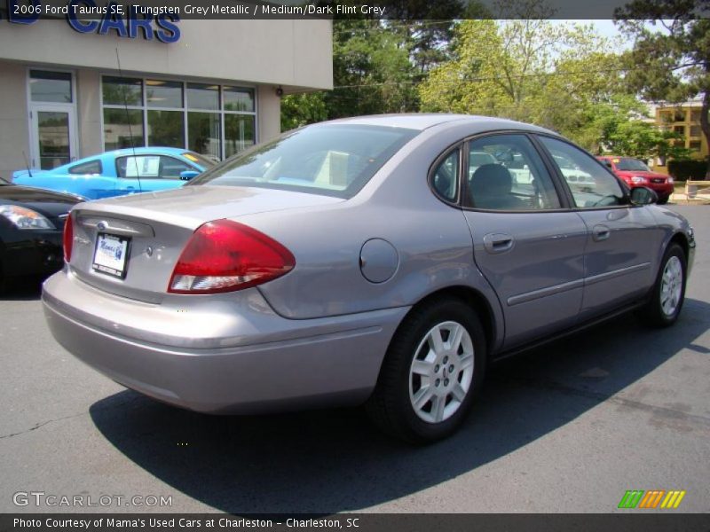 Tungsten Grey Metallic / Medium/Dark Flint Grey 2006 Ford Taurus SE