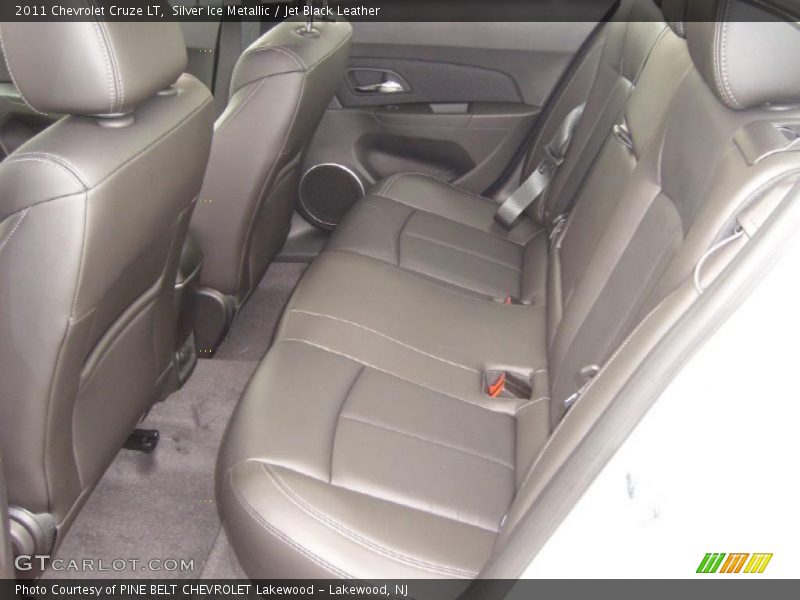 Silver Ice Metallic / Jet Black Leather 2011 Chevrolet Cruze LT