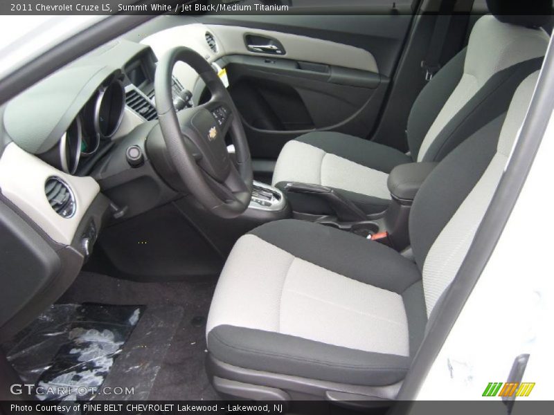  2011 Cruze LS Jet Black/Medium Titanium Interior