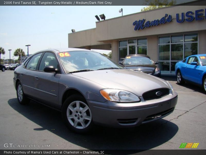 Tungsten Grey Metallic / Medium/Dark Flint Grey 2006 Ford Taurus SE