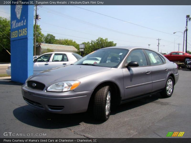 Tungsten Grey Metallic / Medium/Dark Flint Grey 2006 Ford Taurus SE