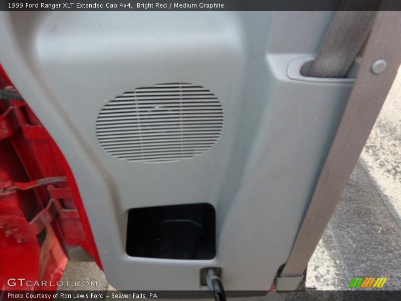 Bright Red / Medium Graphite 1999 Ford Ranger XLT Extended Cab 4x4