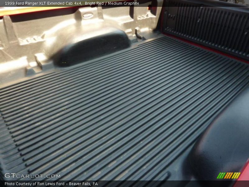 Bright Red / Medium Graphite 1999 Ford Ranger XLT Extended Cab 4x4