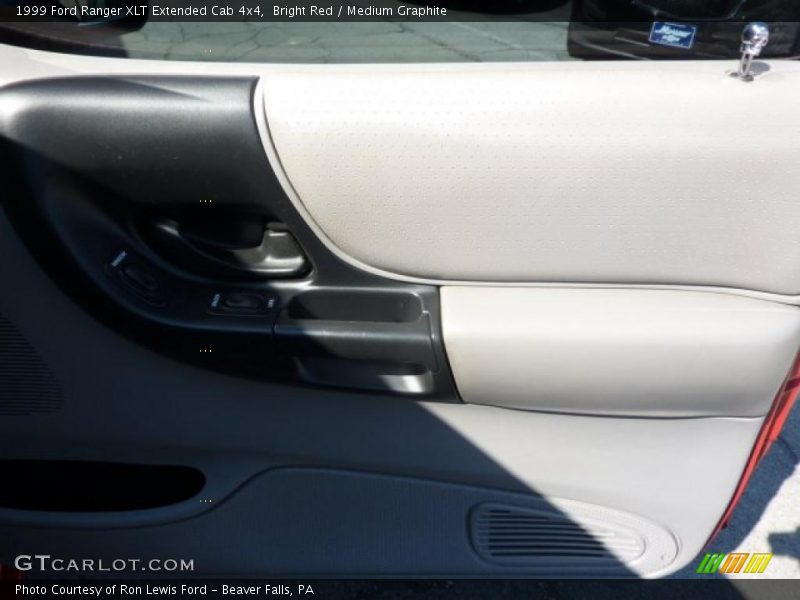 Bright Red / Medium Graphite 1999 Ford Ranger XLT Extended Cab 4x4
