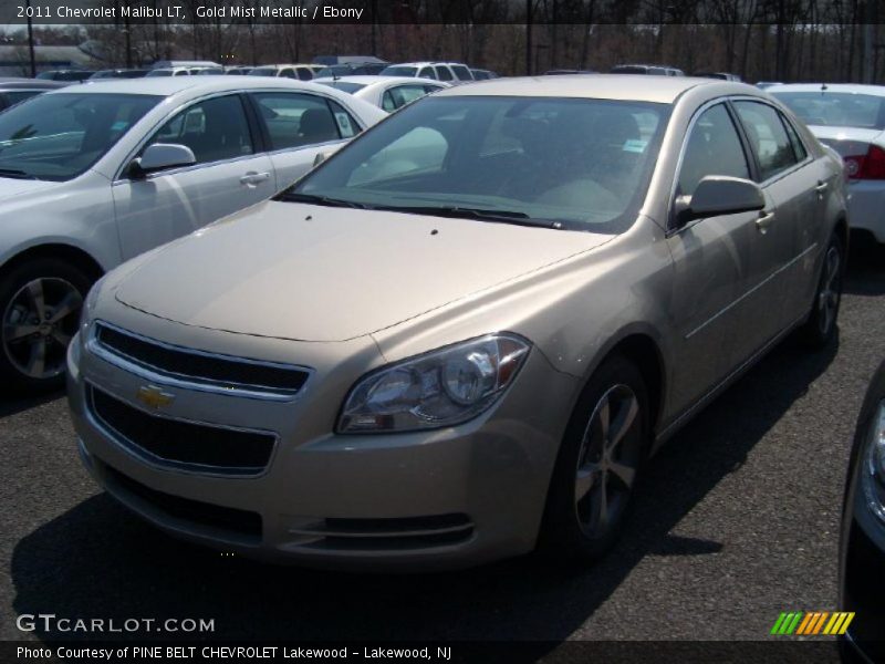 Gold Mist Metallic / Ebony 2011 Chevrolet Malibu LT
