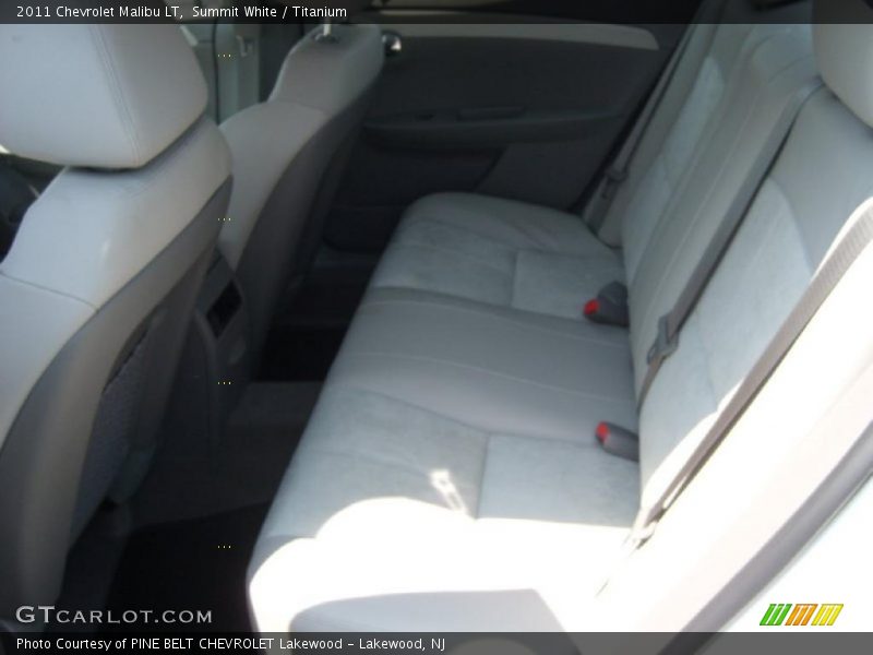 Summit White / Titanium 2011 Chevrolet Malibu LT