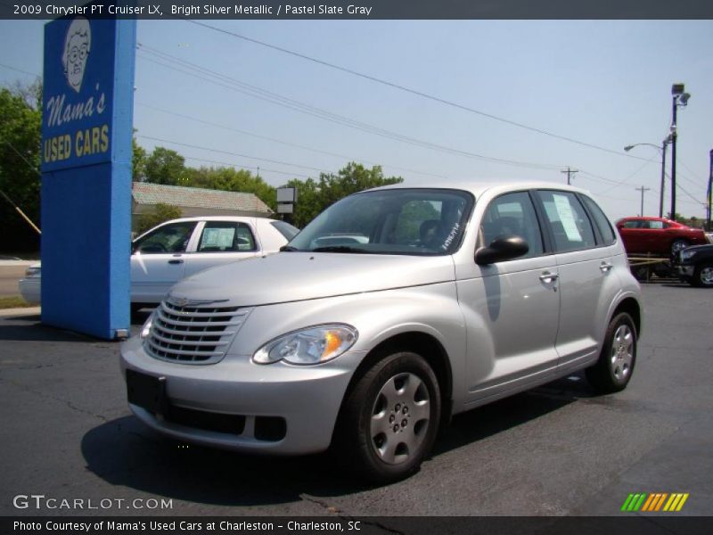 Bright Silver Metallic / Pastel Slate Gray 2009 Chrysler PT Cruiser LX