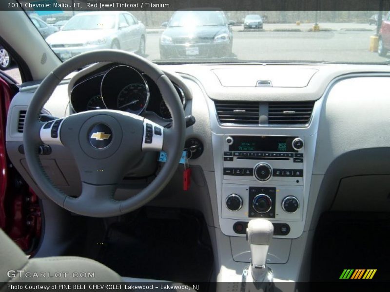Red Jewel Tintcoat / Titanium 2011 Chevrolet Malibu LT
