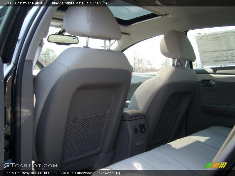 Black Granite Metallic / Titanium 2011 Chevrolet Malibu LT