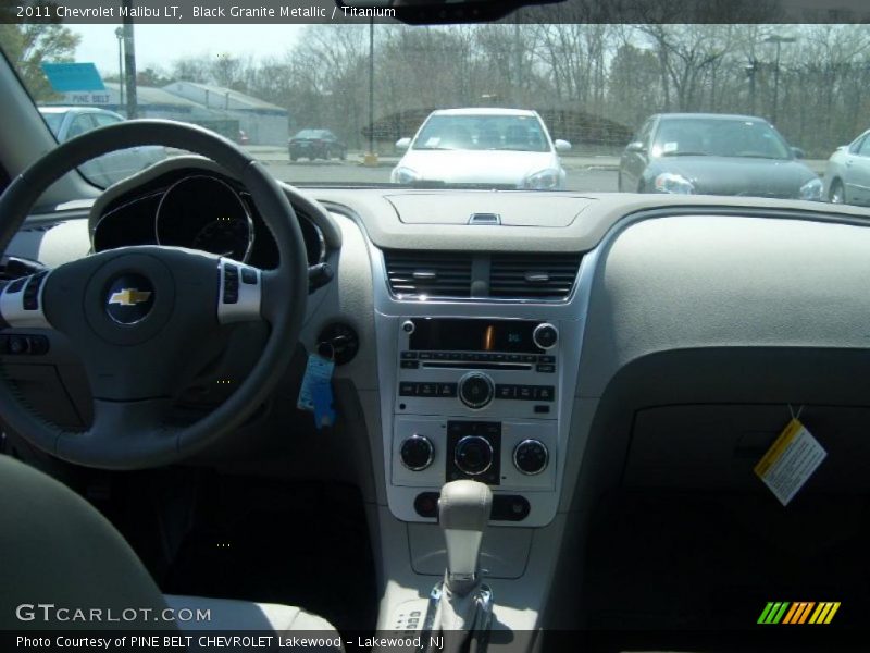 Black Granite Metallic / Titanium 2011 Chevrolet Malibu LT