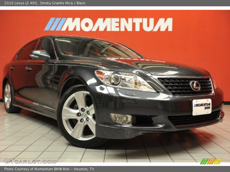 Smoky Granite Mica / Black 2010 Lexus LS 460