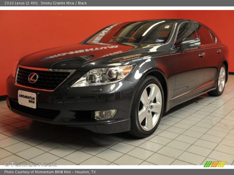 Smoky Granite Mica / Black 2010 Lexus LS 460
