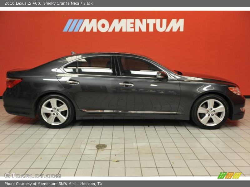Smoky Granite Mica / Black 2010 Lexus LS 460