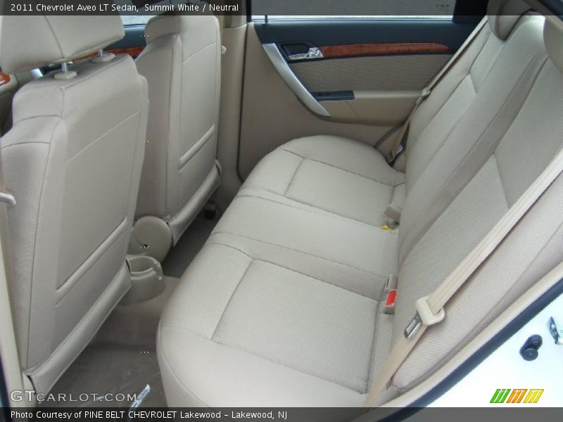  2011 Aveo LT Sedan Neutral Interior
