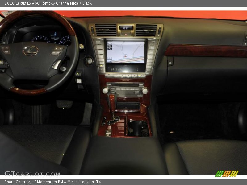 Smoky Granite Mica / Black 2010 Lexus LS 460