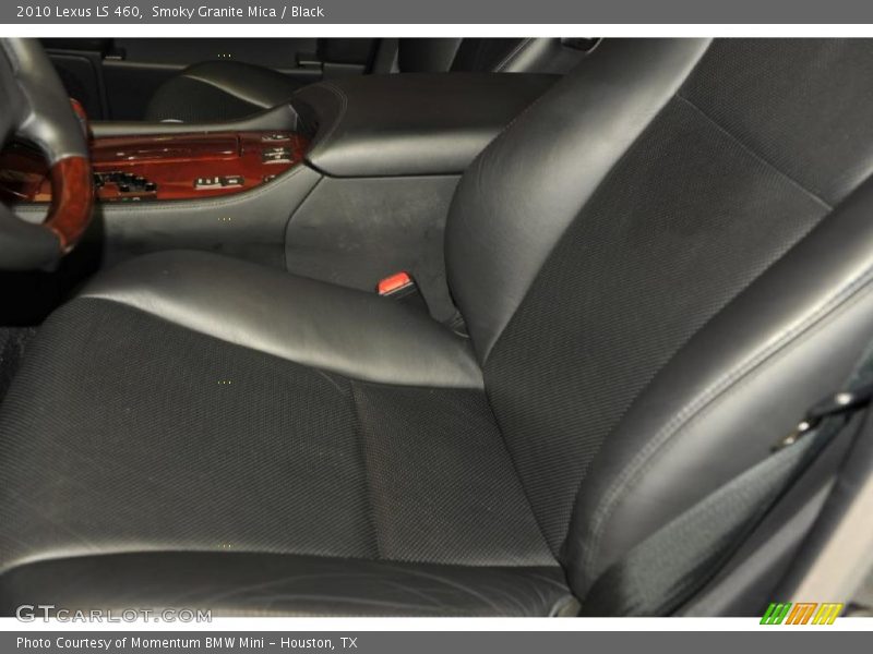 Smoky Granite Mica / Black 2010 Lexus LS 460